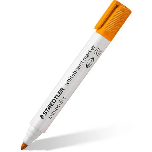 Staedtler Lumocolor Μαρκαδόρος Ασπροπίνακα - Πορτοκαλί