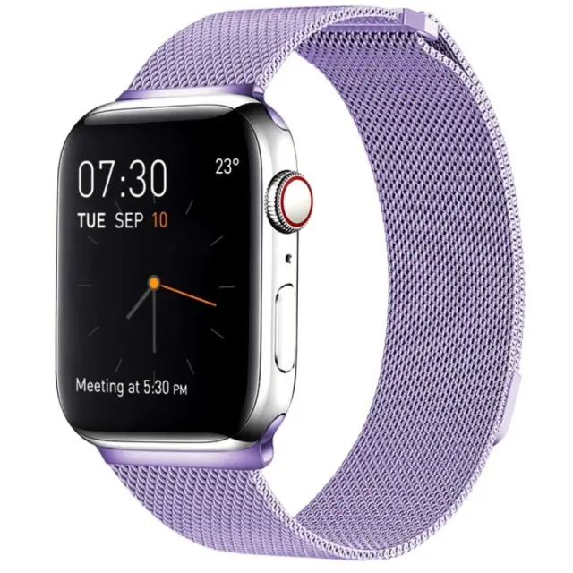 Milanese Λουράκι για Applewatch 38/40/41/42(series 10/11/12)mm - Purple OEM