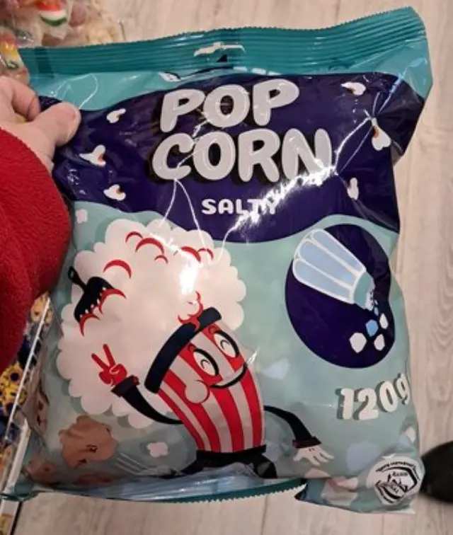 Boomza Pop Corn Packet Salted 120gr