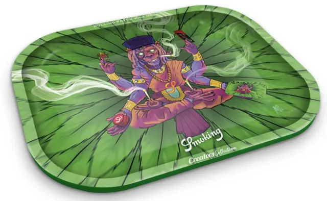 Smoking Rolling Tray Δίσκος Large - Monkey Fans (34x28cm)