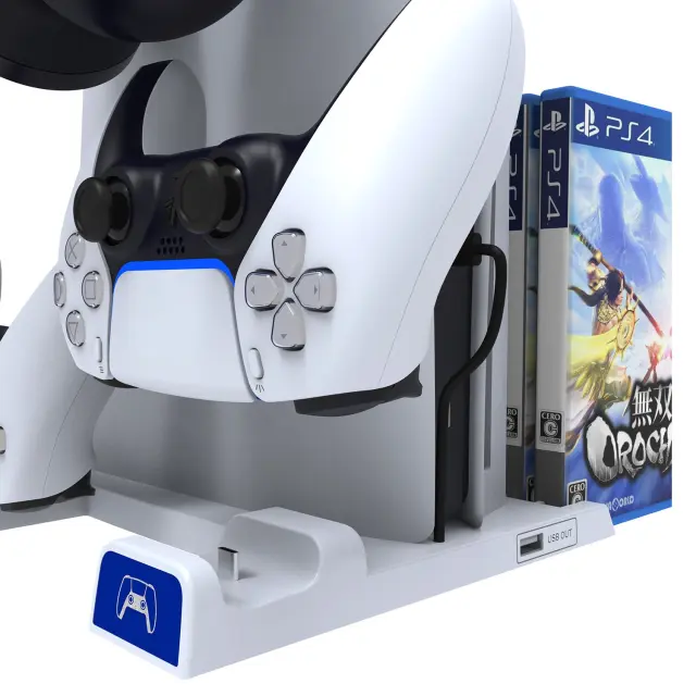 iPega P5S009 Multifunctional Charging Stand for PS5 Slim White 3