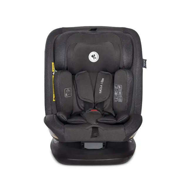 Lorelli Κάθισμα Αυτοκινήτου "IMOLA" i-Size 40-150 CM ISOFIX 360 Black Μαύρο