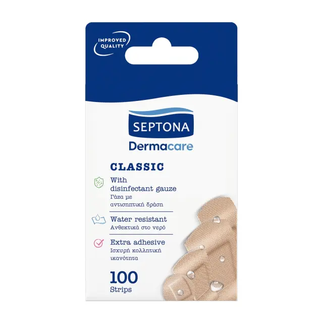 Septona Αυτοκόλλητα Επιθέματα Classic 100τμχ