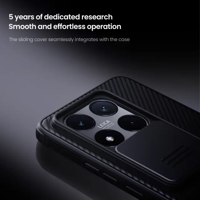 Nillkin CamShield PRO Hard Case for Xiaomi 14T Black 3