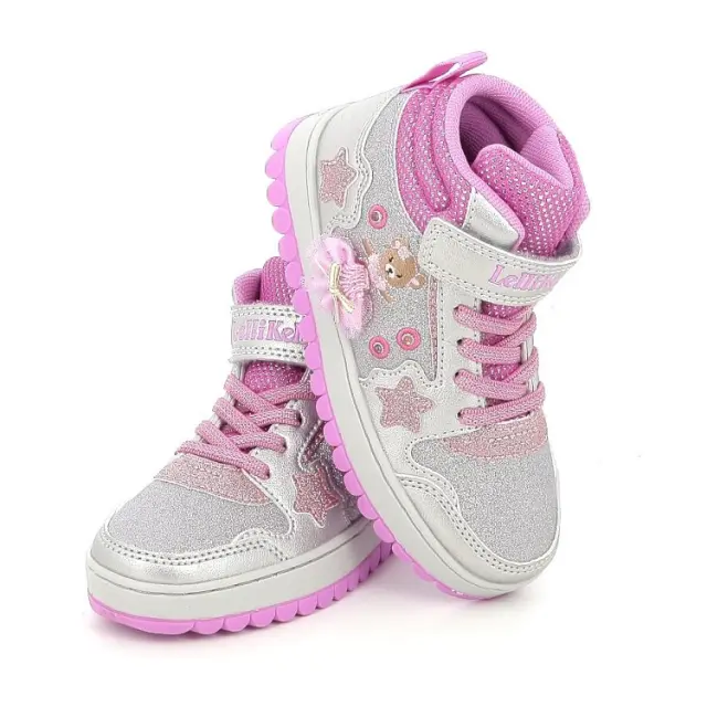 Παιδικό Παπούτσι για Κορίτσι LELLI KELLY Mille Stelle Lilac (Μεγέθη 26-35) ΑΣΗΜΙ 3