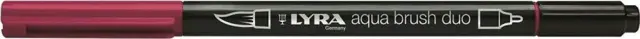 Μαρκαδόρος Πινέλο Lyra Aqua Brush Duo Burnt Carmine/ 6520093 (Lyra)