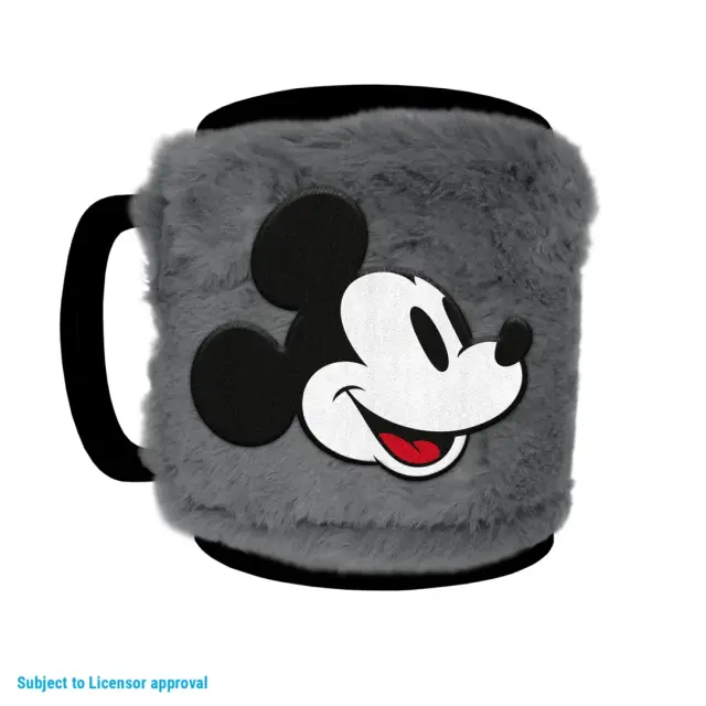 MICKEY MINNIE MOUSE FUZZY MUG - Fan Shop and Merchandise