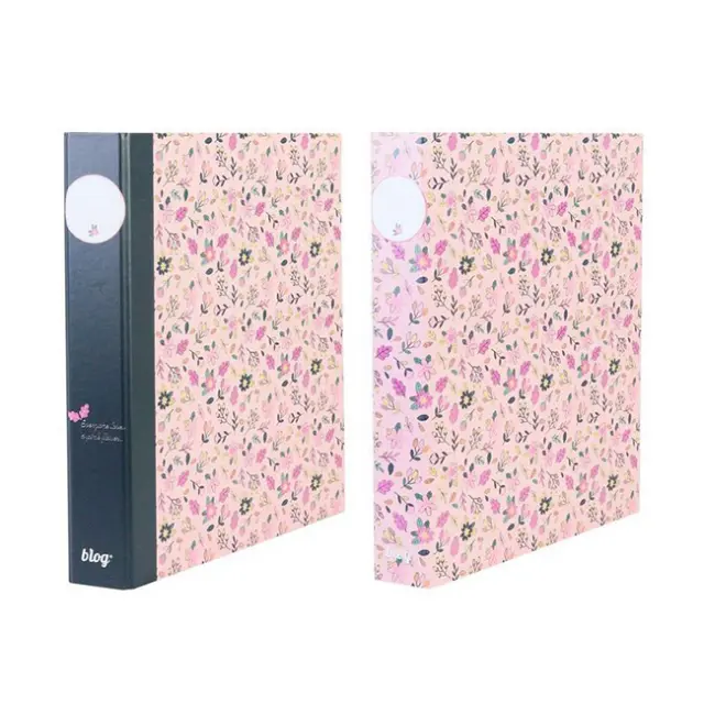 Ancor Ντοσιέ Α4 με 2 Κρίκους/ Ράχη 5cm Flowers (117394)