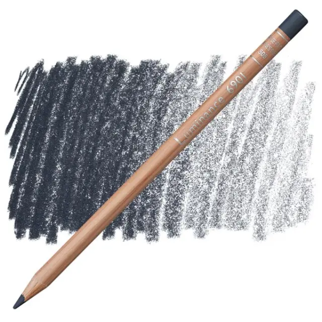 Ξυλομπογιά Caran d'Ache Luminance - 508 Payne's Grey