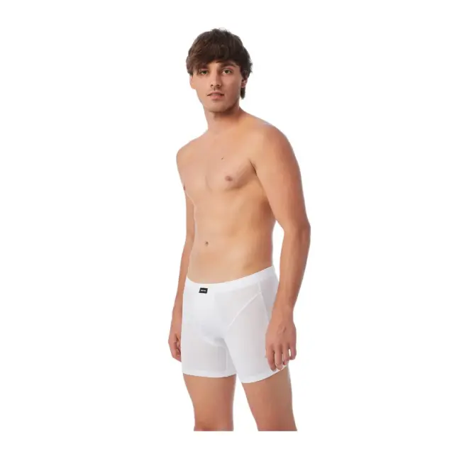 Minerva Ανδρικό Boxer Μακρύ Sporties - Διπλό Πακέτο, Χρώμα Λευκό - L 3