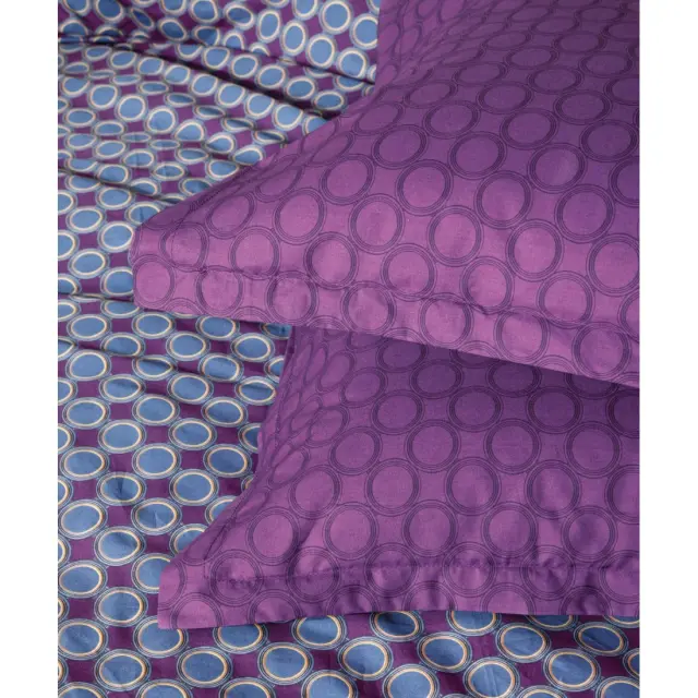 Σετ Μαξιλαροθήκες 2 Τεμαχίων Kentia Chaos A Mauve 50X70 2