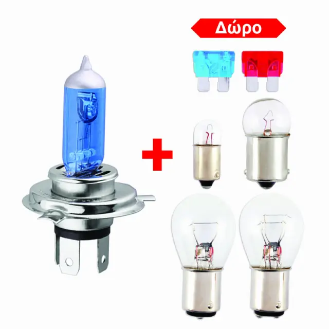 Λάμπες XENON KIT H4 100/90W 7 τεμ 12236