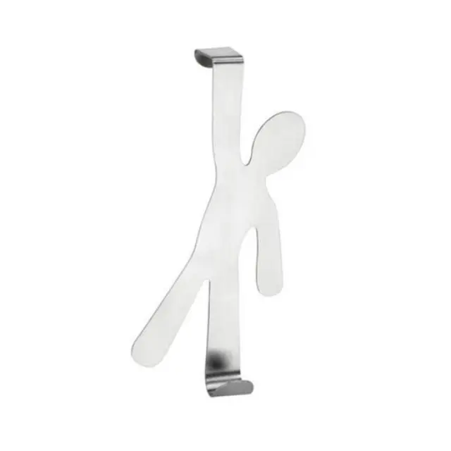 WENKO 446814121 - Γάντζος για πόρτα Boy Inox, WENKO