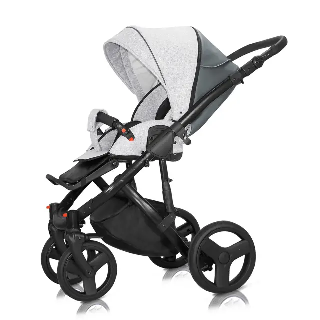 MILU KIDS ΣΥΣΤΗΜΑ ΜΕΤΑΦΟΡΑΣ STARLET EKO 2 IN 1 CREAMY GREY 3