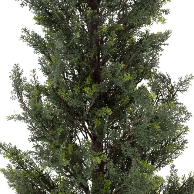 Τεχνητό Λεμονόκυπαρισσο 180cm με Ξύλινο Κορμό 20153 Πράσινο 3