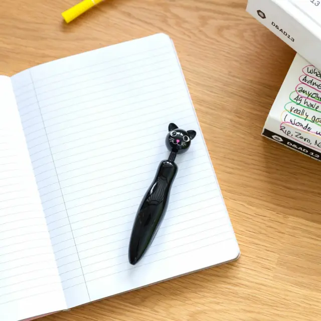 Pylones Στυλό με φιγούρα Ζωάκια : Anilo Black Cat 2