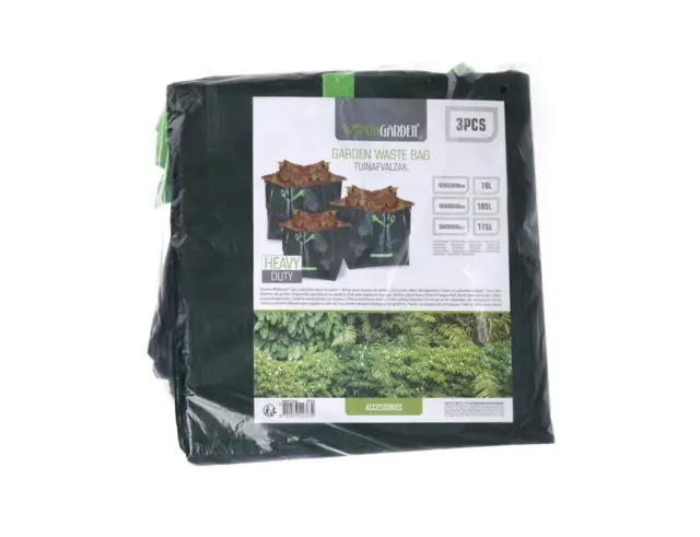 Σάκοι Συλλογής Φύλλων ProGarden με χωρητικότητα 70lt, 105lt, 175lt - 3 τεμάχια CY5910760 2