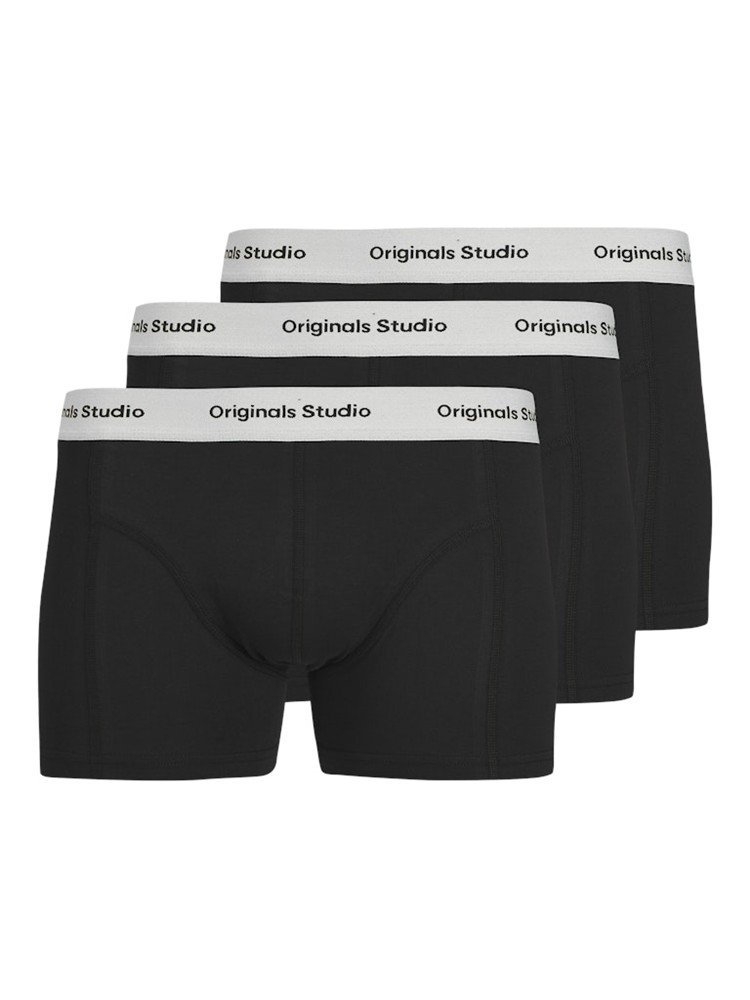 JACVESTERBRO SOLID TRUNKS 3 PACK - XXL
