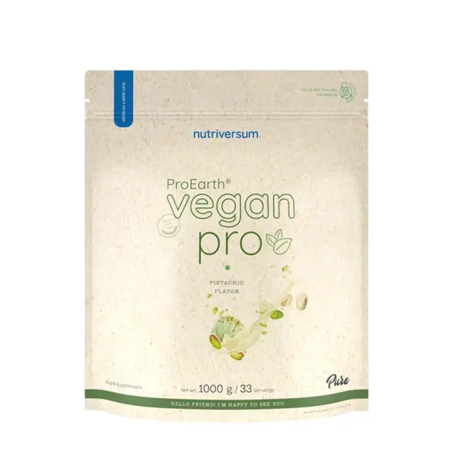 Nutriversum Vegan Pro ProEarth® Protein Powder pistachio, 1000-g