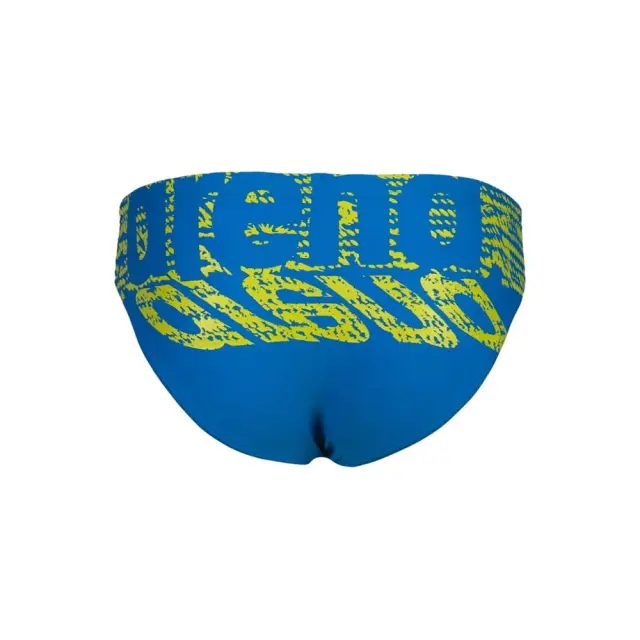 Arena Boy's Shaking Swim Briefs Trunks Slip Μπλε - Κίτρινο 007343-800 (Arena) 2