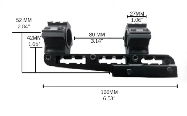 Βάση Διόπτρας 7219 Cantilever Konus 3