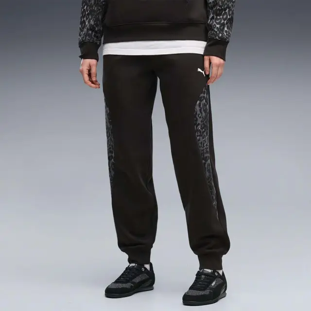 Puma Women's Sport Animal Comfort Fleece Sweatpants Μαύρο 637612-01 (Puma)