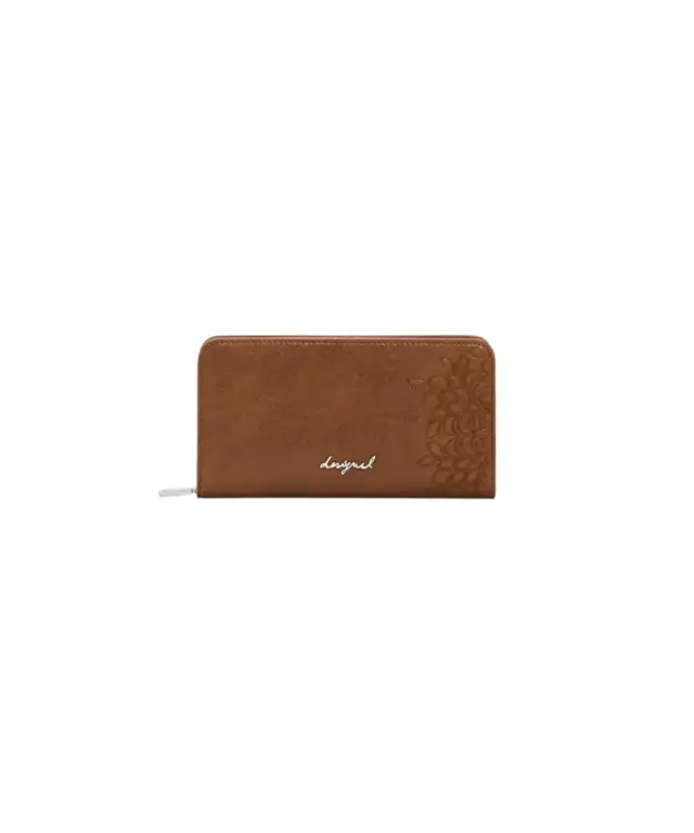 Desigual - Γυναικείο πορτοφόλι Mone Sierra Fiona 26SAYP21-6011 Καφέ