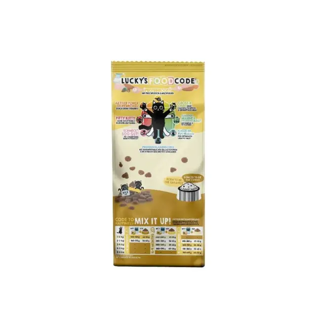 Lucky Lou Food Code Kitten Πουλερικά & Φρέσκο Κοτόπουλο 3kg 2