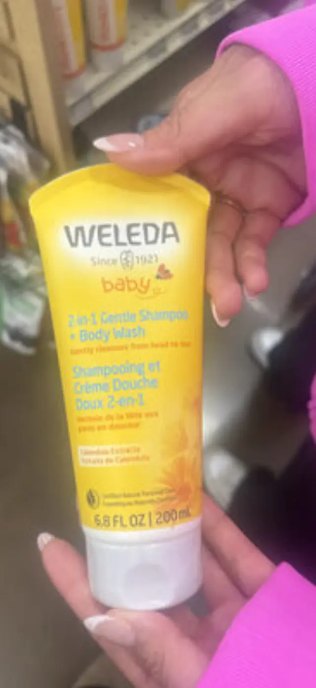 Weleda Baby Calendula Shampoo & Body Wash Βρεφικό Σαμπουάν & Αφρόλουτρο Καλέντουλας, 200ml