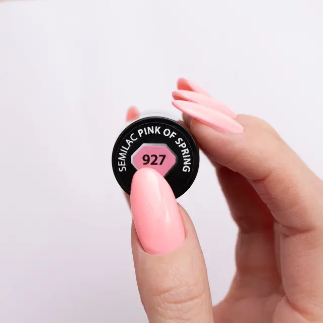 Semilac Ημιμόνιμο Βερνίκι 927 Pink of Spring 7ml 2