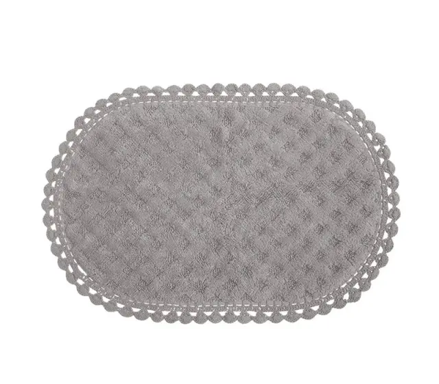Nef-Nef Homeware Ταπέτο Μπάνιου Touch 55x85 Grey