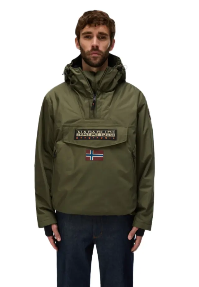 Napapijri RAINFOREST NEXT ανδρικό χειμερινό μπουφάν anorak NP0A4IB9G1F1-1