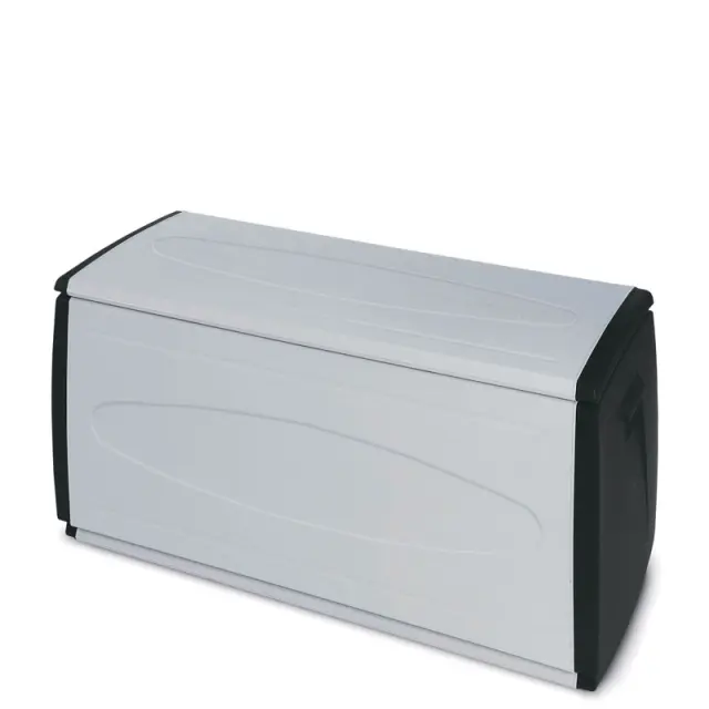 Μπαούλο PVC Qblack Prince Μαύρο 120x54x57cm 2