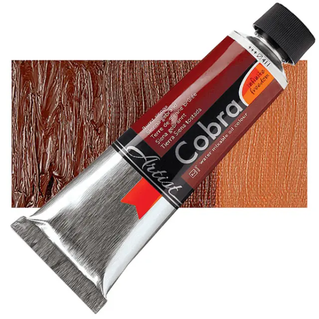 Λάδι Νερού Talens Cobra - 411 Burnt Sienna - 150ml