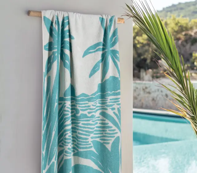 ΠΕΤΣΕΤΑ ΘΑΛΑΣΣΗΣ AMALFI 90X170 NEF-NEF HOMEWARE AQUA