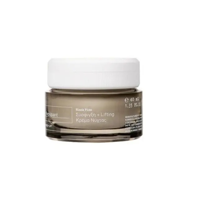 Black Pine 4D Plump Up Sleeping Facial Cream - Κρέμα Νύχτας Για Σύσφιγξη Lifting Με Μαύρη Πεύκη 40ml