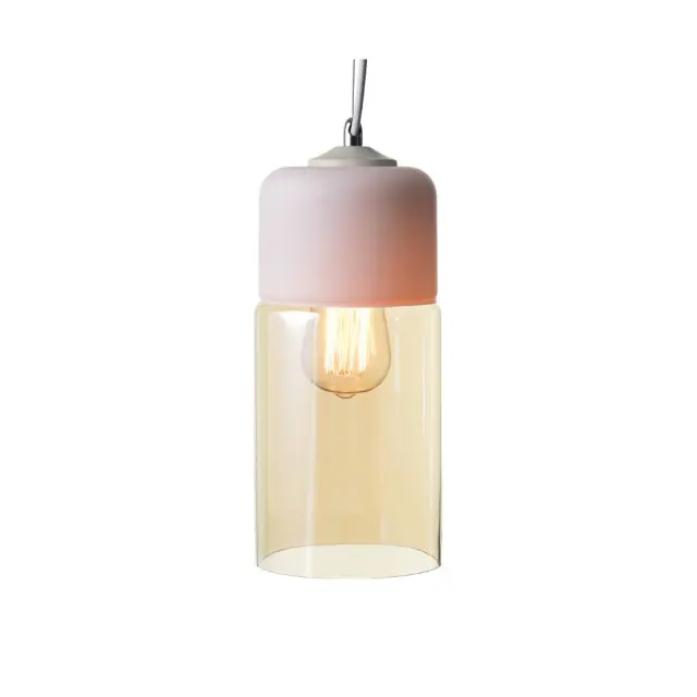 AcaLight Offer NETTO ΦΩΤΙΣΤΙΚΟ ΚΡΕΜΑΣΤΟ ΛΕΥΚΟ ΜΑΤ ΜΕΤΑΛΛΙΚΟ ΣΥΜΒΑΤΙΚΟ 1ΧΕ27 IP20 Φ130Χ1200mm