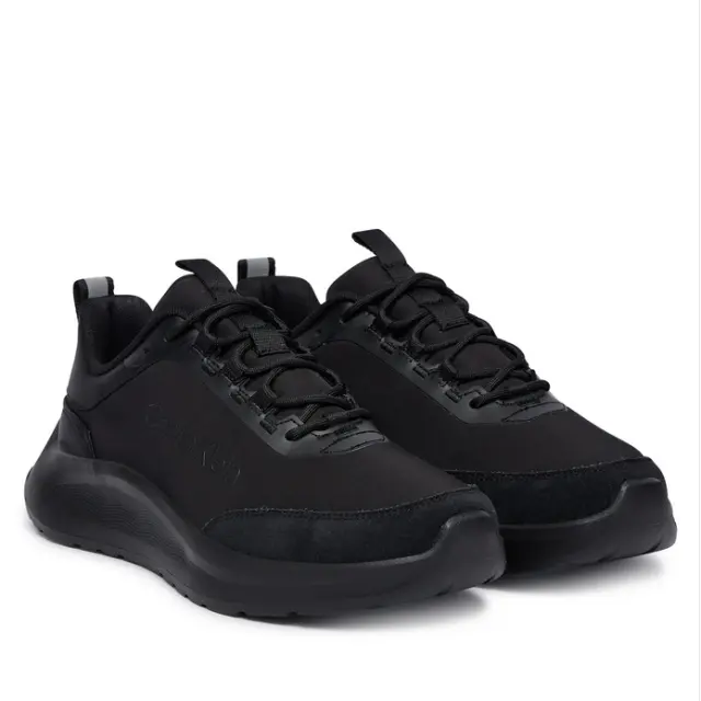 Γυναικεία Sneakers Calvin Klein Light Eva Run HW0HW03293-0GJ Μαύρα Μαύρο - 36 2