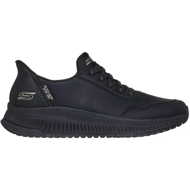 Γυναικεία Ανατομικά Sneakers Skechers Bobs Squad 117740/BBK Μαύρη Μαύρο - 38,5