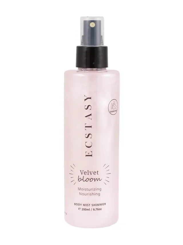 Ecstasy Perfumes Velvet Bloom Body Mist Shimmer 200ml