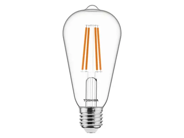 Toshiba LED Filament ST64 E27 7W 2700K Dimmable (DELS-STW400767DE11) 2