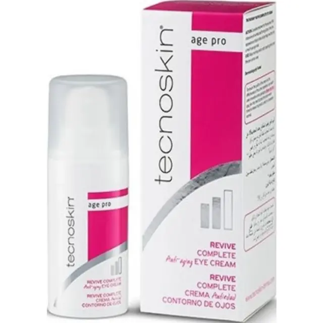 TECNOSKIN Revive Complete Anti Aging Eye Cream Αντιρυτιδική Κρέμα Ματιών κατά των Μαύρων Κύκλων 15ml