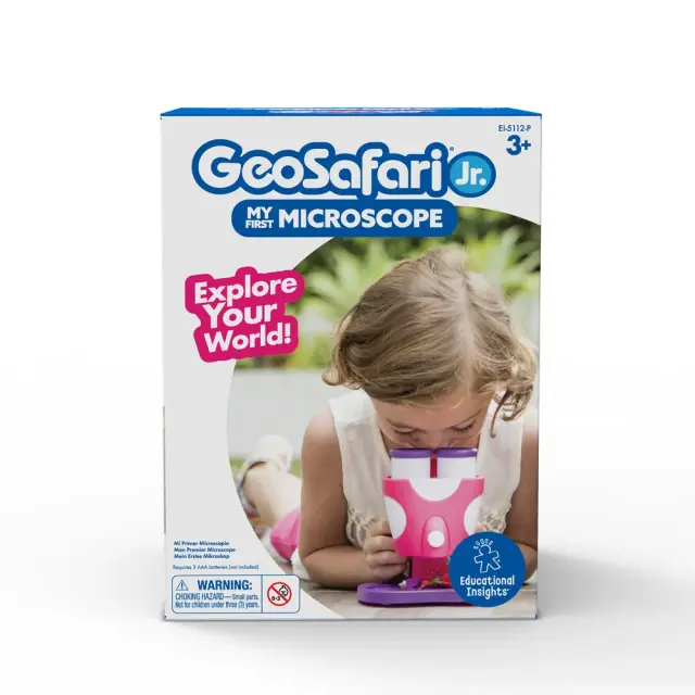 Educational Insights GeoSafari Jr My First Microscope Pink (3+ ετών) El-5112P