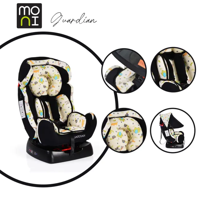 MONI - Car seat Guardian black - 3800146238513