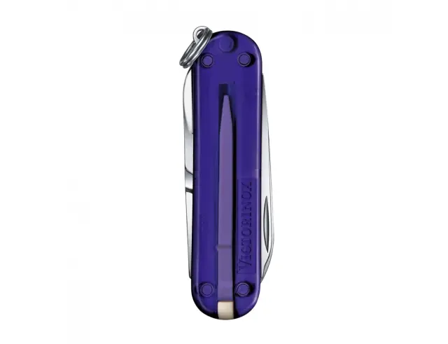 Ελβετικός Σουγιάς Victorinox Classic SD Transparent με 7 λειτουργίες και μήκος 5.8cm - Persian Indigo0.6223.T29G 3
