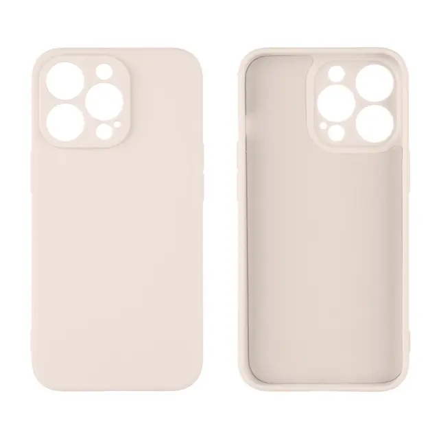 OBAL:ME Matte TPU Case for Apple iPhone 13 Pro Beige 2