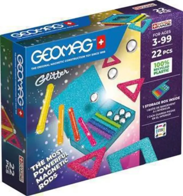 Geomag Σετ Glitter 22-Green