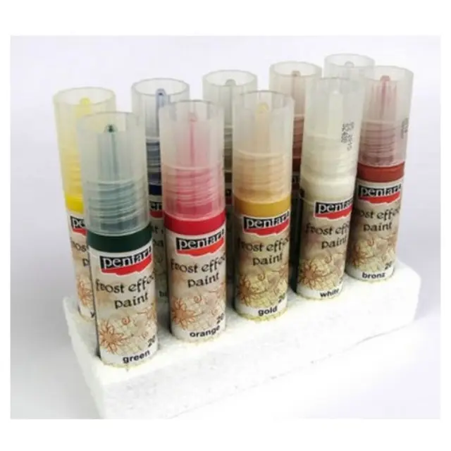 Frost effect paint (εφέ παγωμένου) Pentart 20ml -White