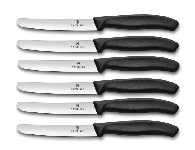Σετ Μαχαίρια Γενικής Χρήσης Victorinox Swiss Classic με μήκος λεπίδας 11cm - Black - 6 τεμάχια6.7803.6 3