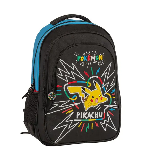 Σχολική Τσάντα Πλάτης Δημοτικού Graffiti Pikachu Pokemon / 233211 (Graffiti)